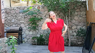 Red Grace in the Garden