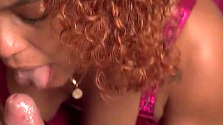 Hot Ebony MILF Rides a Big Cock with Her Round Ass in an Intense Interracial Fuck