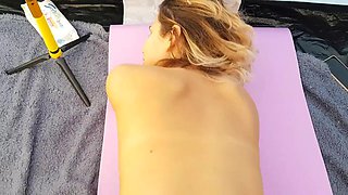 Hentai Girlfriend Fucked on Camping Trip