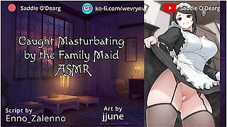 Car Toon And Panty Job In Caught Masturbating By The Family Maid