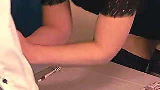 Juicy MILF Wife in the Role of Anal Secretary