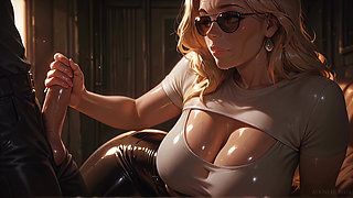 ATKINS HEAVEN - In The Tunnel: Cat Woman MILF Gets Her Huge Ass Filled