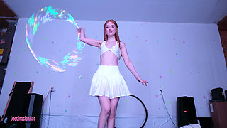 Hula Hoop Strip Dance