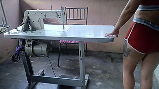 I Love Masturbating with My Fingers When I'm Sitting at My Sewing Machine and Pumping the Foot Pedal