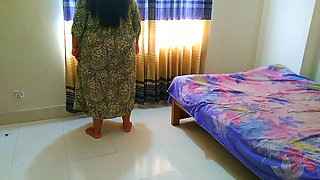 Stepson Enters MILF Stepmom's Room at Noon, Ties Her Hands & D... Fucks From Behind, Roughly Cum Behind