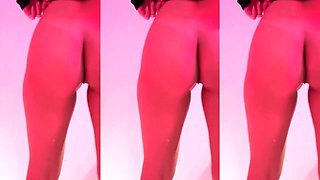 flashing pussy on mini thong