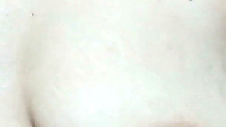 Brunette Masturbates Her Pussy in the Bathroom