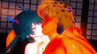 Arknights Endfield - Chen Gangbang Ntr Sex - 3D Hentai Animations