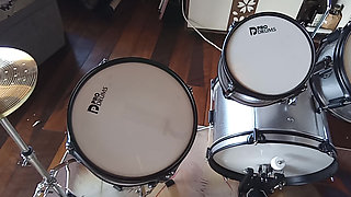 Practice on the Drums Set