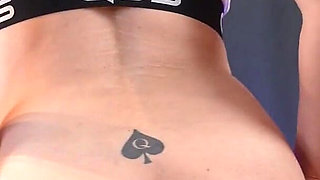 Chastity Slave Getting Balls Slapped by Mistress