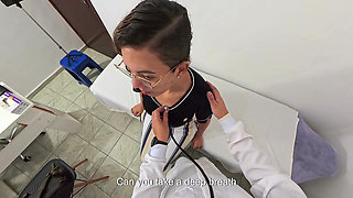 Abdominal Medical Examination by a General Practitioner.