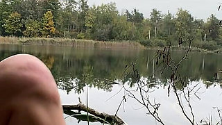 Pissing on Heels in a Beautiful Ambience