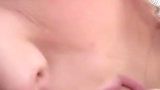 Angelina and DJ fuck each other on the sofa