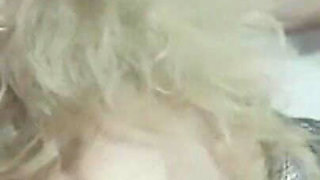 This Mature Woman Needs Two Cocks, One White and One Black.