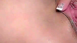 New Torn Black Tights and Super Juicy Dripping Cum Pussy