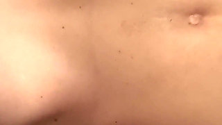 Hot Mutual Masturbation - Making Him Cover My Tits in Hot Cum