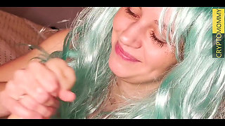 With a Dildo