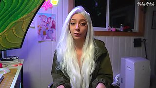 REAL LIFE PUBLIC EXHIBITIONIST PLAYS HENTAI FLASHING GAME: Secret Flasher Sereka-san