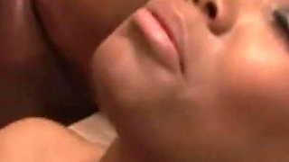 Cashmere Mist Has Big Natural Tits She Used to Lure a Wild Black Stud