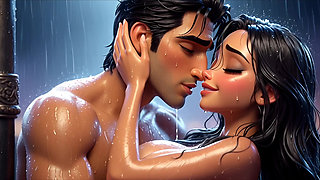 Big Boobed Girl Gets Fucked Hard in the Pouring Rain - Wet Outdoor Sex