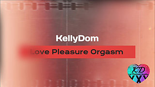 Kelly Fingering Her Big Clit While Dominik Licks Her Feet and Masturbates on Her Leg