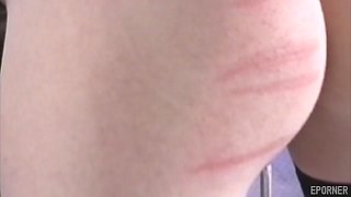 Brunette Beauty Enjoys Brutal Spanking In Bondage Sensual Fetish