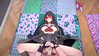 Wuthering Waves - Chisa Passionate Sex with Rover Intense Moaning - 3D Hentai Animation