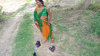 Desi Bhabhi Fucked in the Jungle by Her Brother-in-law