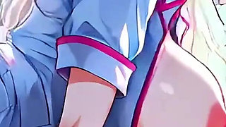 Night Nurse Anya Only Takes His Temperature… Then Rides Him to a Hot Creampie - Hentai Uncensored