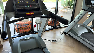 Cute Fitness Trainer’s First Session Gets Wild!