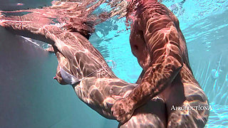 Underwater Anal Ass Lick Face Fuck Cum Eat