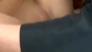 Her Brother Rubs Himself Against the Girl's Panties, Her Petite Stepsister