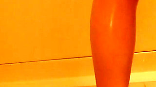 Shower Time with Pantyhose on