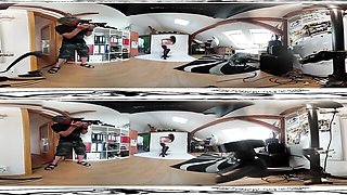 Brunette action with outstanding Katy Rose from Bravo Models