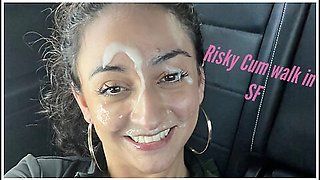 Risky Car Bj In Sf Leads To A Public Cum Walk