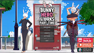 Hentai Game -hentai Bunny Hero Works Part Time Sex Gameplay Animation
