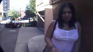 Vintage Plumper Cum Walk with Cigarette Christina