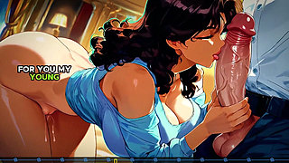 Blonde and Brunette MILFs, Big Tits and Horny: Will You Make It to the End? - JOI Animation with Ai
