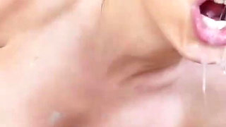 Stunning inked babe gets fucked on the bed