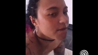 Young Amateur's First Bukkake Party