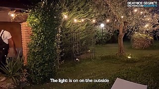 FUCKED THE ELECTRICIAN OUTDOORS, I want his cock! with Lucas Purosangue