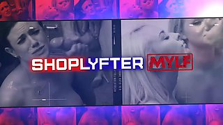 Shoplyfter mylf - caught bad ass latin thief Yumi Sin dominates by 2 kinky security officers