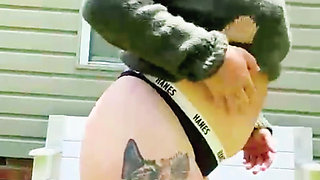 I Spread My Ass Spanking and Playing with My Butthole Wearing My 65f Soccer Coach’s Sweaters Then Gave It to Her