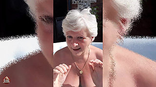 Lesbian Hot Tub Tit Fest!