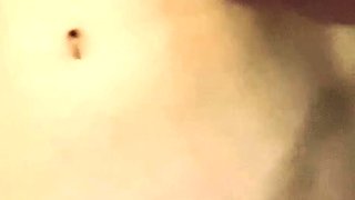 Young amateur teen in solo masturbation playing with herself