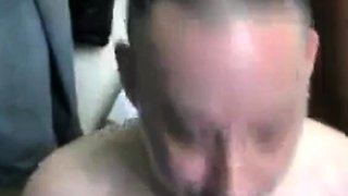Big Cock Interracial Blowjob Leaves Him Satisfied