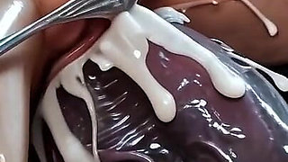 Virgin 18yo Girl Anal Destroyed by Monster - Filled with Cum
