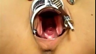 Huge Dildo Pussy Fuck On Webcam