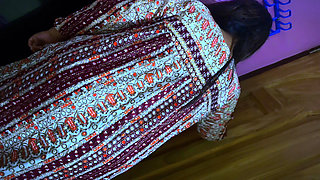 Fucking a Chubby Egyptian Big ass Muslim Hot Stepmom When she clean my room & try to seduce me by show her Naked Big Ass