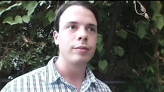 Trent Soluri gives Lola Banks a dirty teen blowjob with a facial
